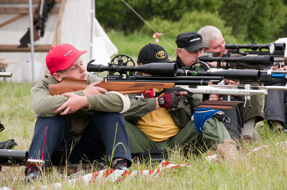 I can hit the target even with my eyes closed